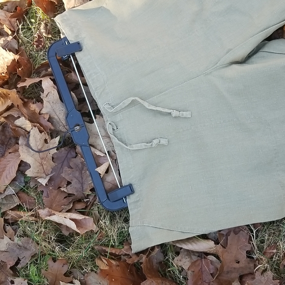 Patagonia Hemp Wide Leg - Drawstring Pants Lagenlook L - Picture 3 of 7